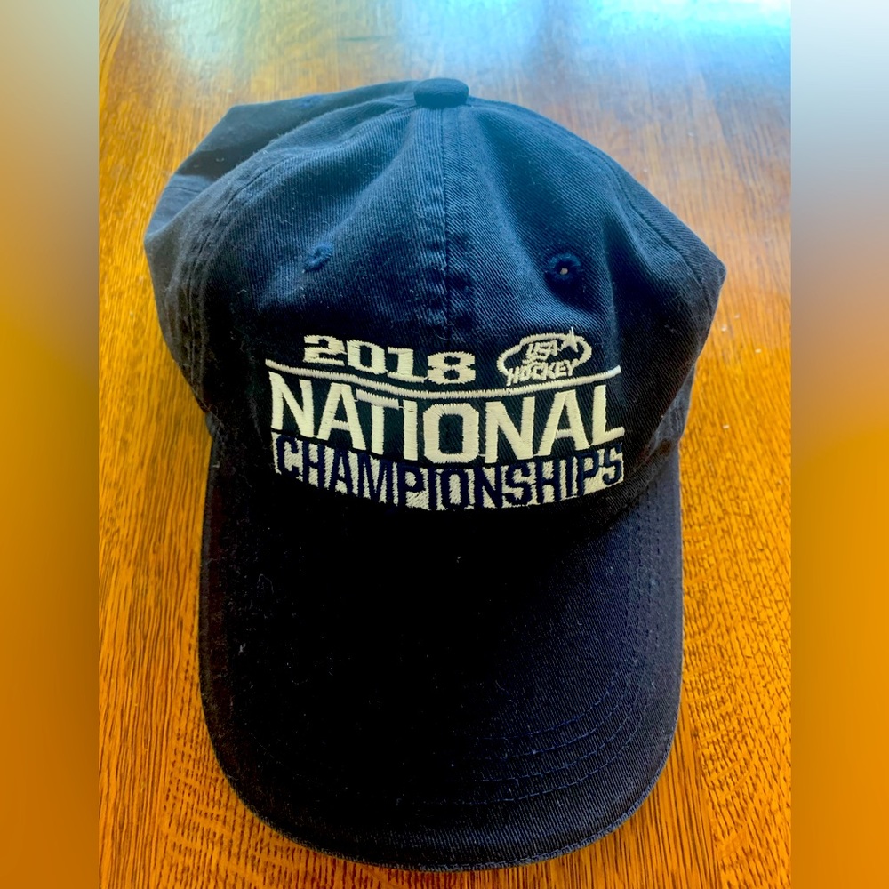 2018 USA Hockey National Championships baseball cap black